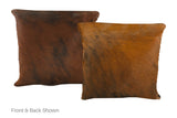 Medium Brindle Cowhide Pillow 16x16 #A50963 by Hudson Hides