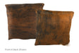 Medium Brindle Cowhide Pillow 16x16 #A50983 by Hudson Hides