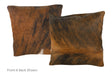 Medium Brindle Cowhide Pillow 16x16 #A50985 by Hudson Hides