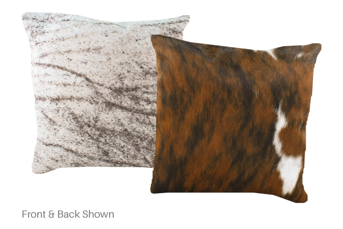 Tricolor Cowhide Pillow #A50986