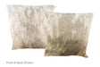 Light Brindle Cowhide Pillow 16x16 #A50993 by Hudson Hides