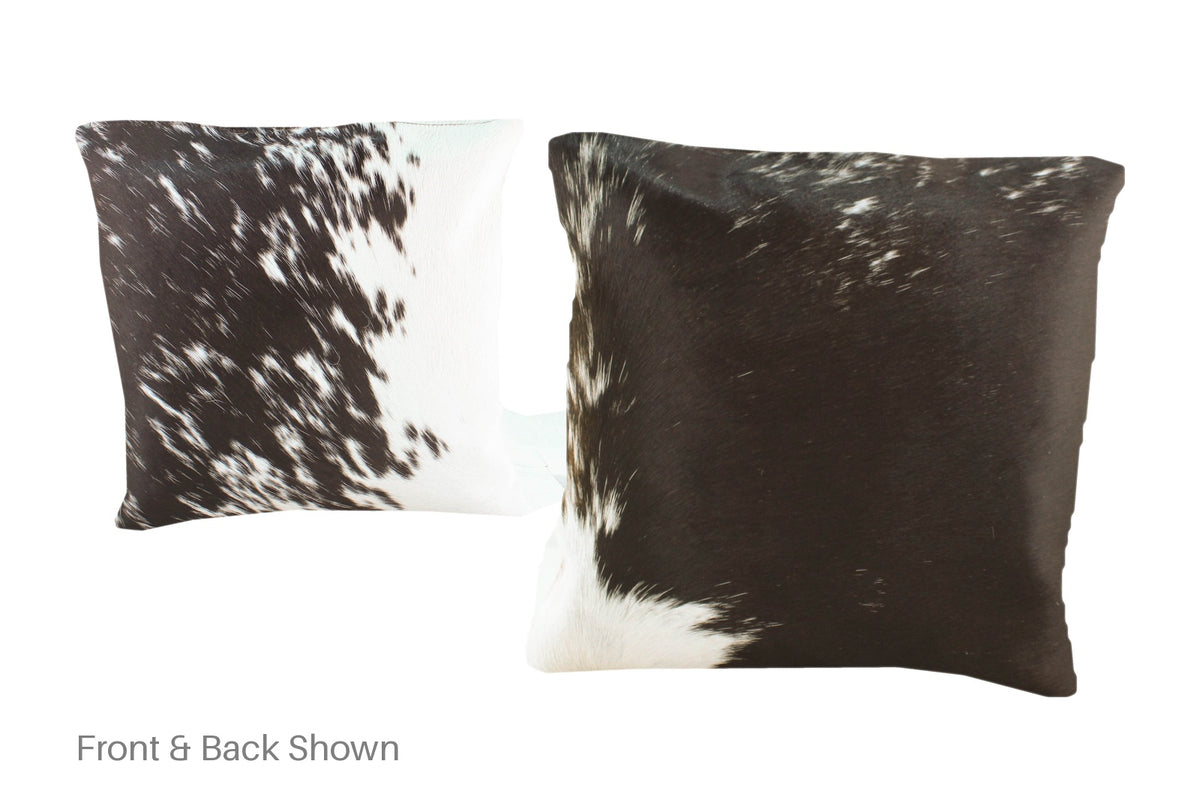 Black and White Cowhide Pillow #A50999