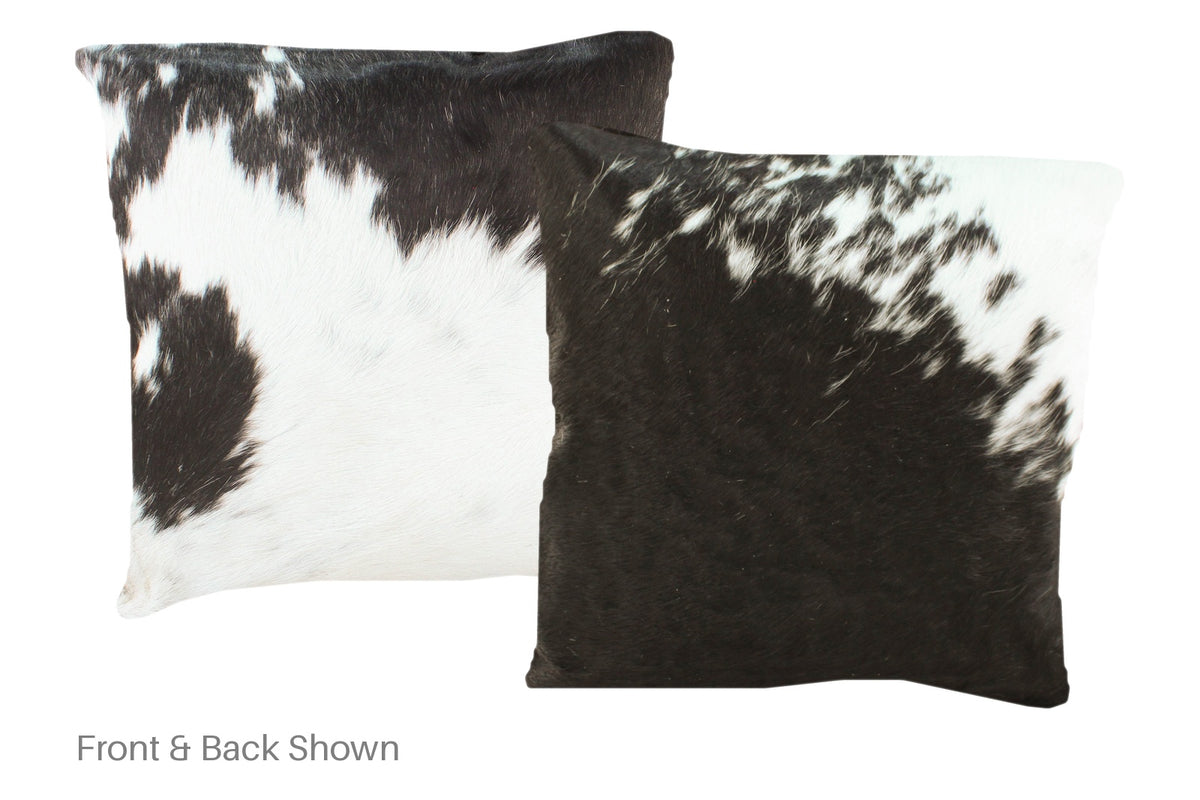 Black and White Cowhide Pillow #A51001