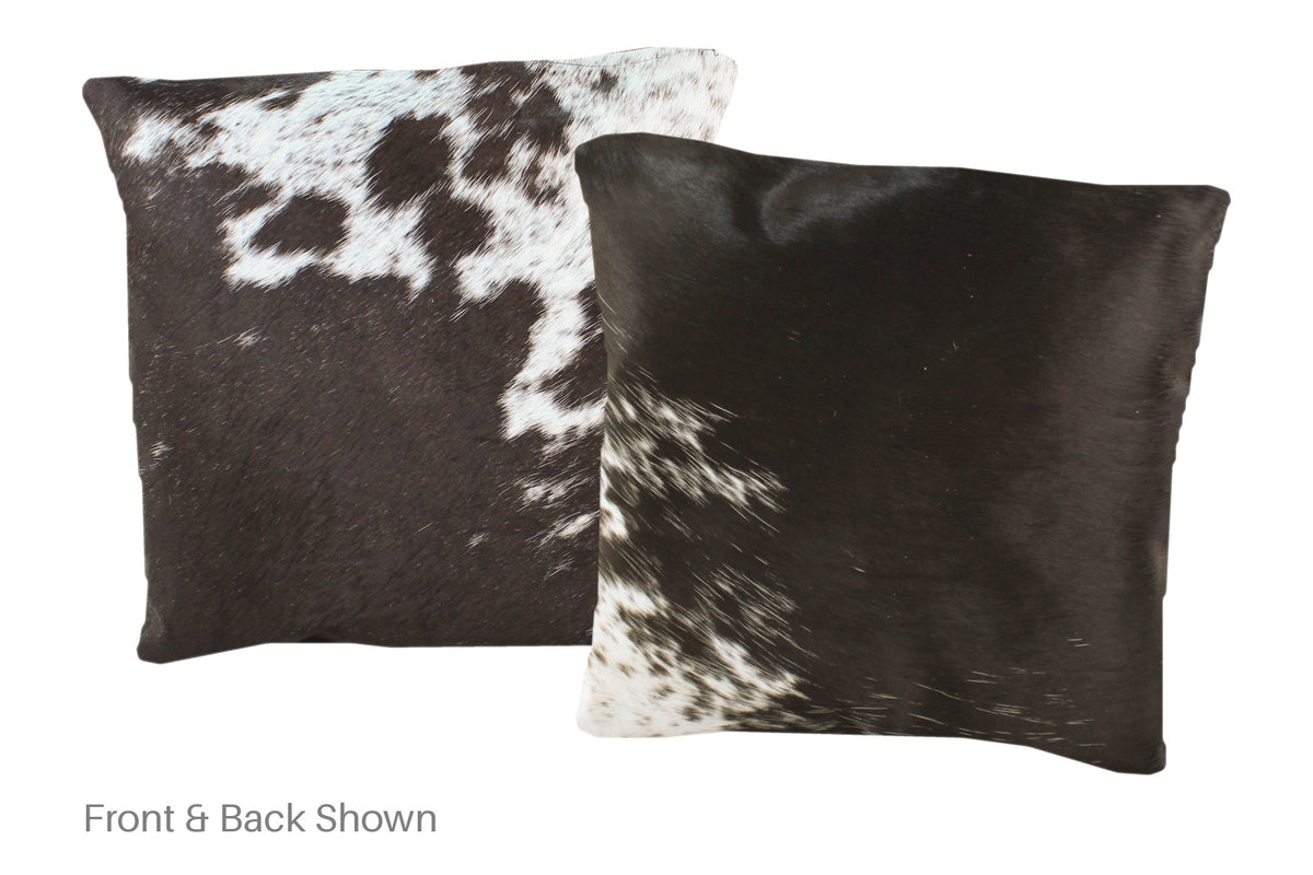 Black and White Cowhide Pillow #A51004