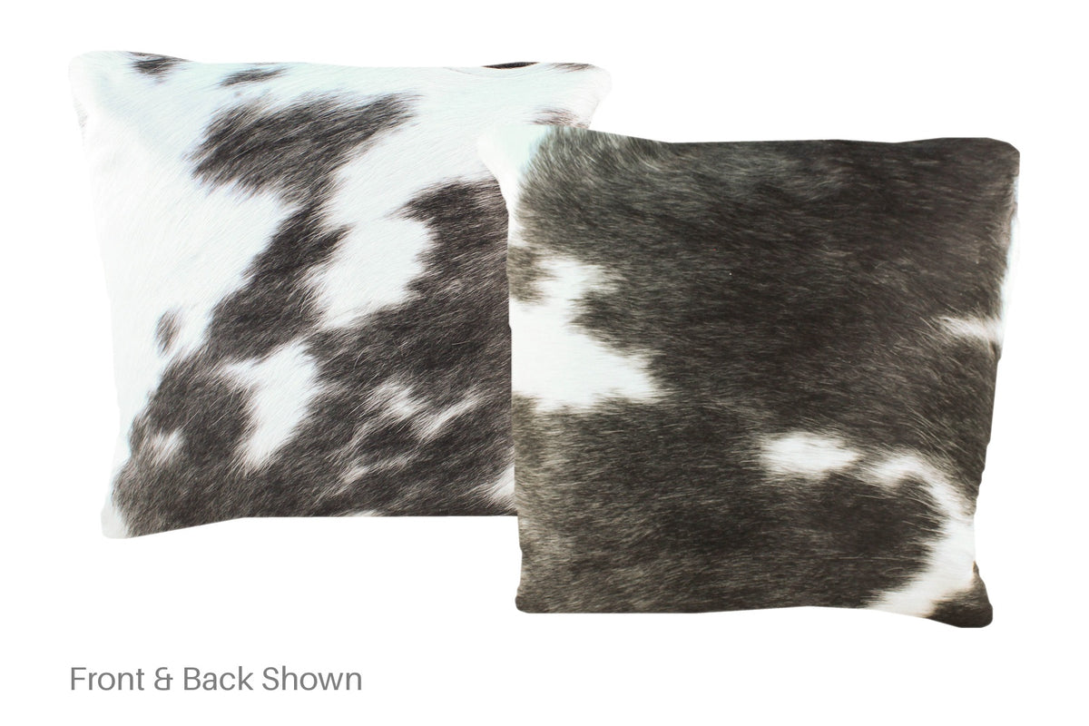 Black and White Cowhide Pillow #A51009