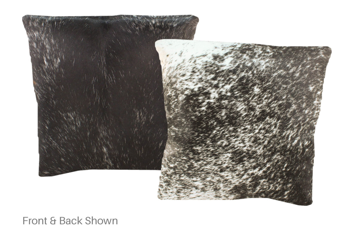 Black and White Cowhide Pillow #A51017