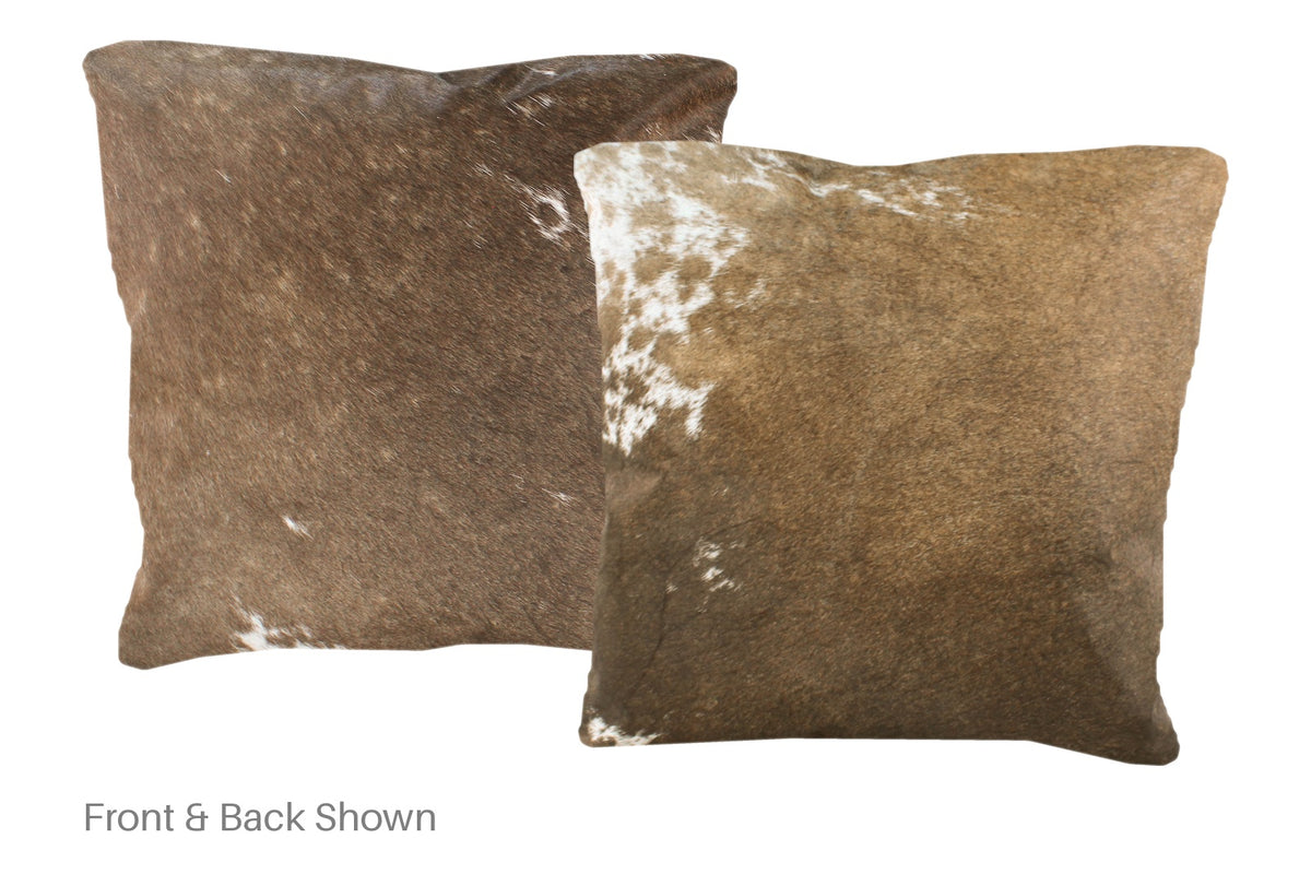 Chocolate Cowhide Pillow #A51024