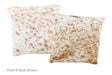 Salt and Pepper Brown Cowhide Pillow 16x16 #A51029 by Hudson Hides