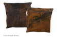 Medium Brindle Cowhide Pillow 16x16 #A51030 by Hudson Hides