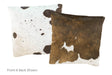 Chocolate Cowhide Pillow 16x16 #A51037 by Hudson Hides