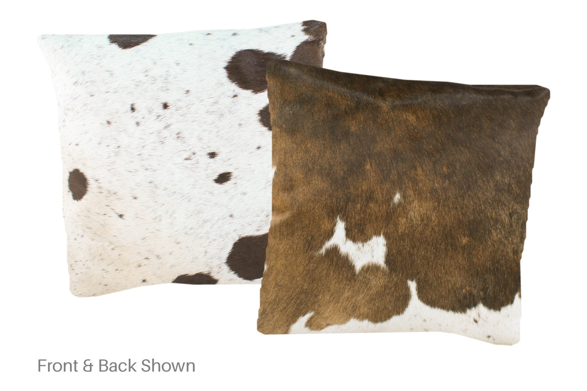 Chocolate Cowhide Pillow #A51037