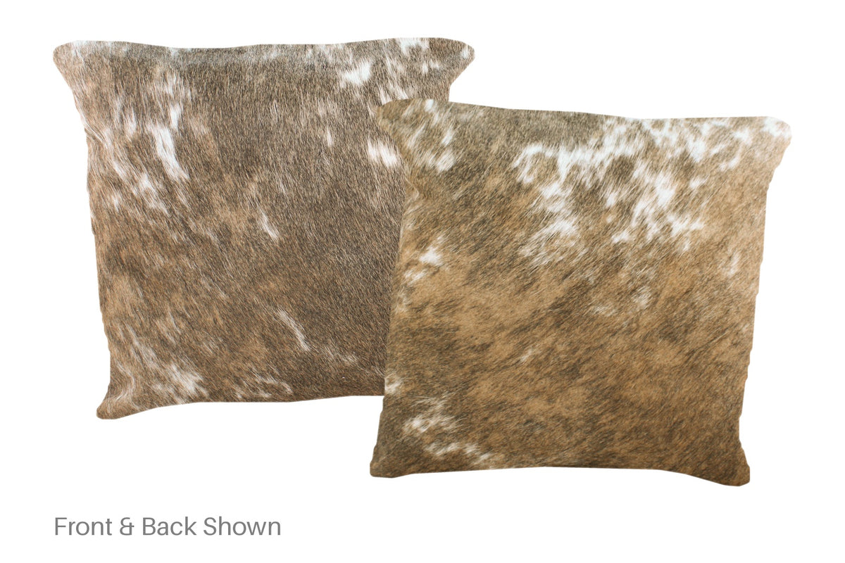 Chocolate Cowhide Pillow #A51039