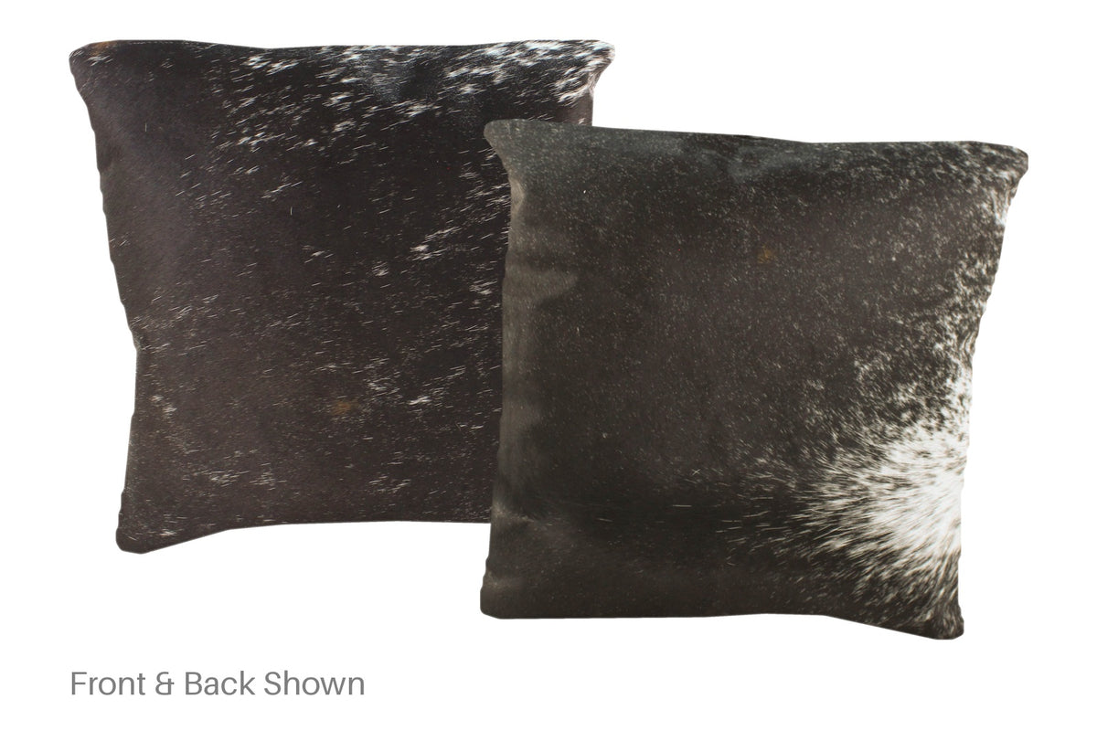 Black and White Cowhide Pillow #A51040
