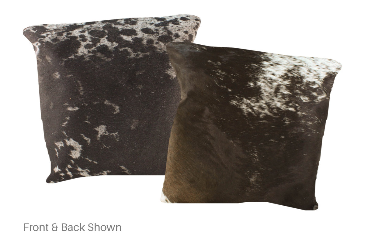 Black and White Cowhide Pillow #A51048