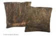 Medium Brindle Cowhide Pillow 16x16 #A51061 by Hudson Hides