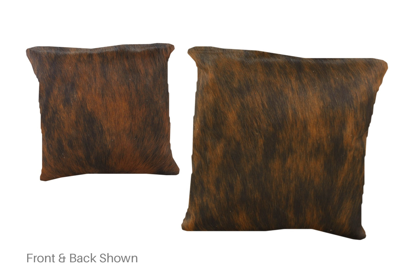 Dark Brindle Cowhide Pillow #A51078