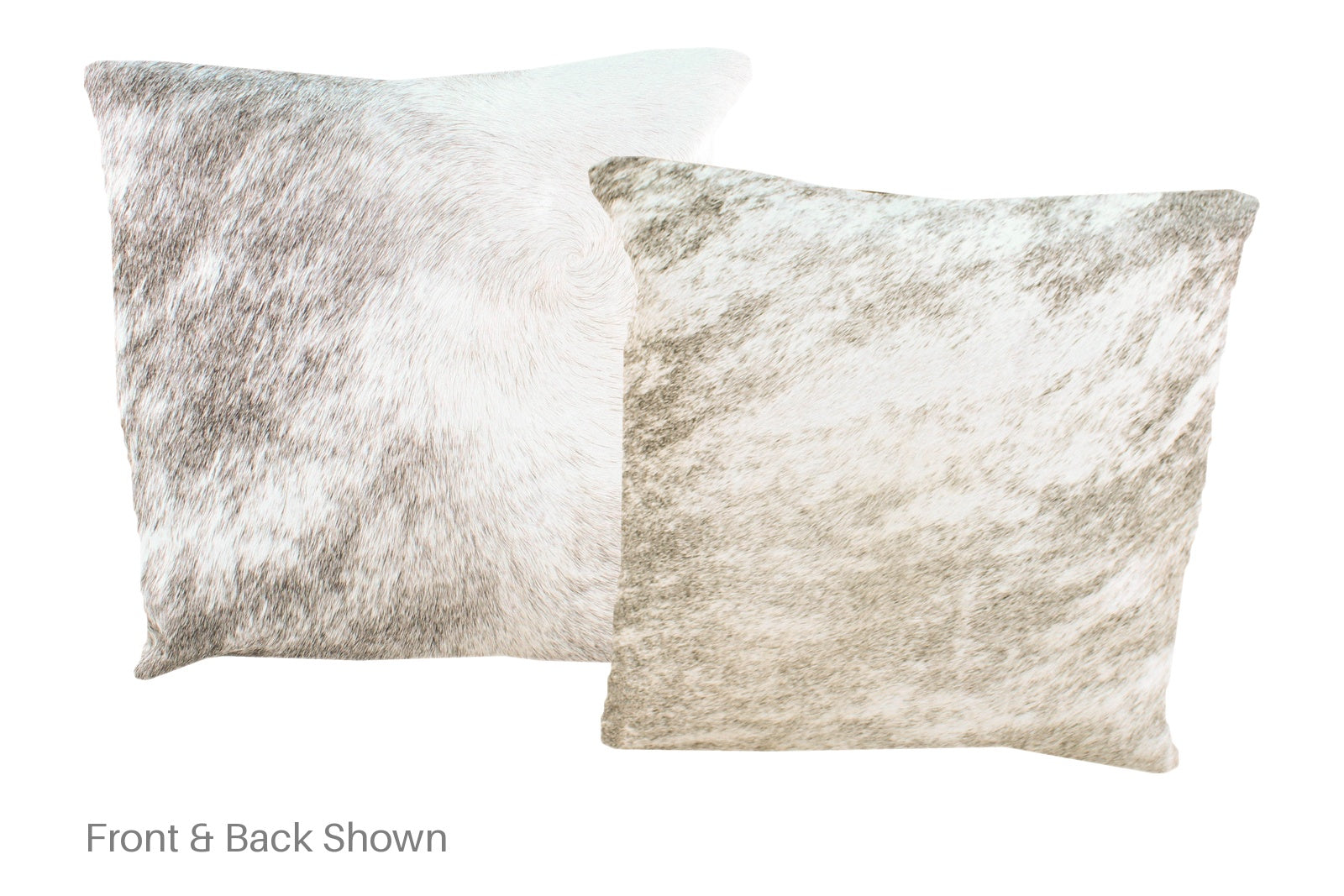 Grey Cowhide Pillow #A51082
