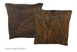 Medium Brindle Cowhide Pillow 16x16 #A51085 by Hudson Hides