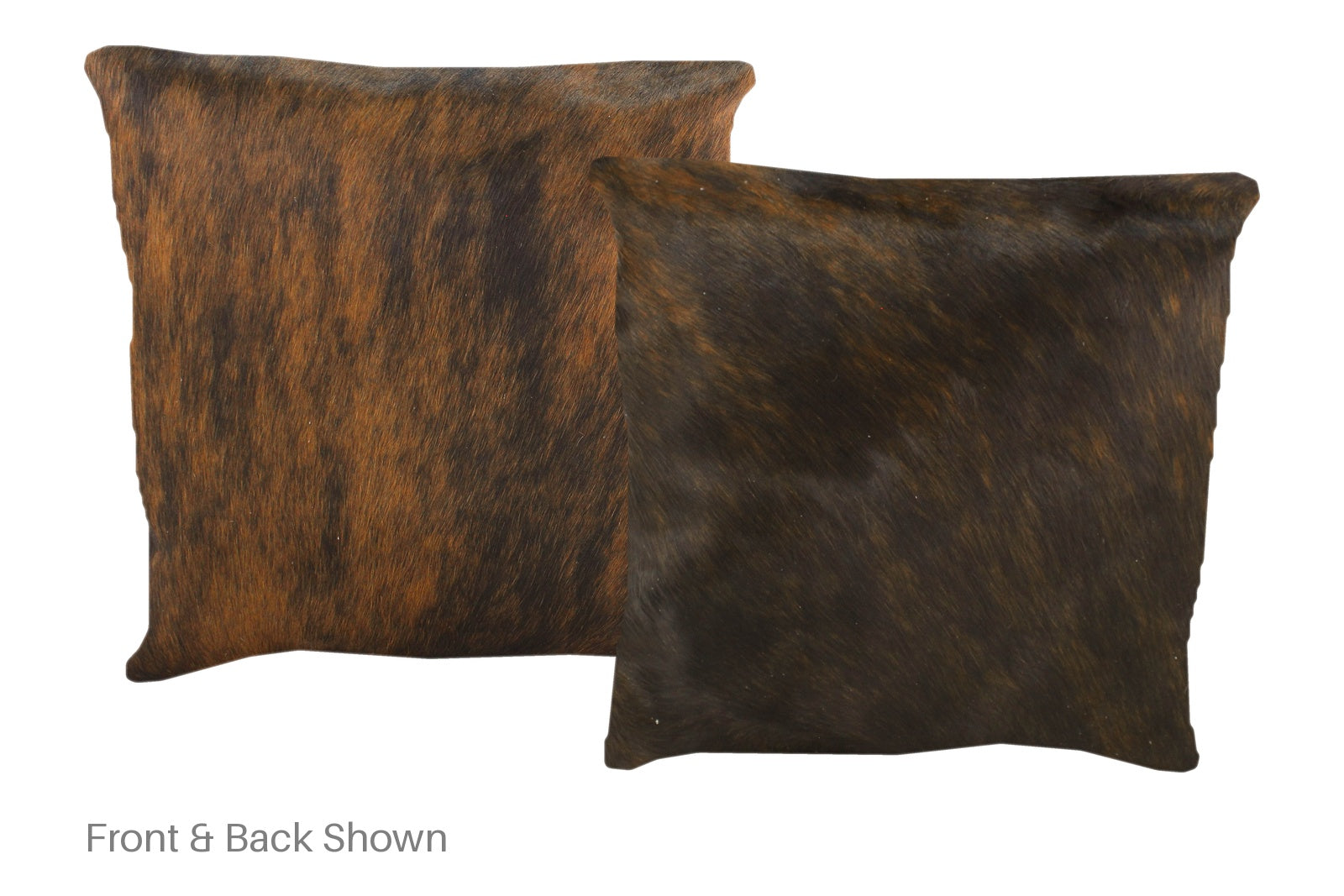 Dark Brindle Cowhide Pillow #A51110