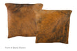 Medium Brindle Cowhide Pillow 16x16 #A51121 by Hudson Hides