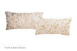 Salt and Pepper Brown Cowhide Pillow 12x22 #A51129 by Hudson Hides