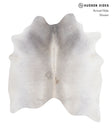 Medium Grey Large Brazilian Cowhide Rug 6'2"H x 5'5"W #A5115 by Hudson Hides