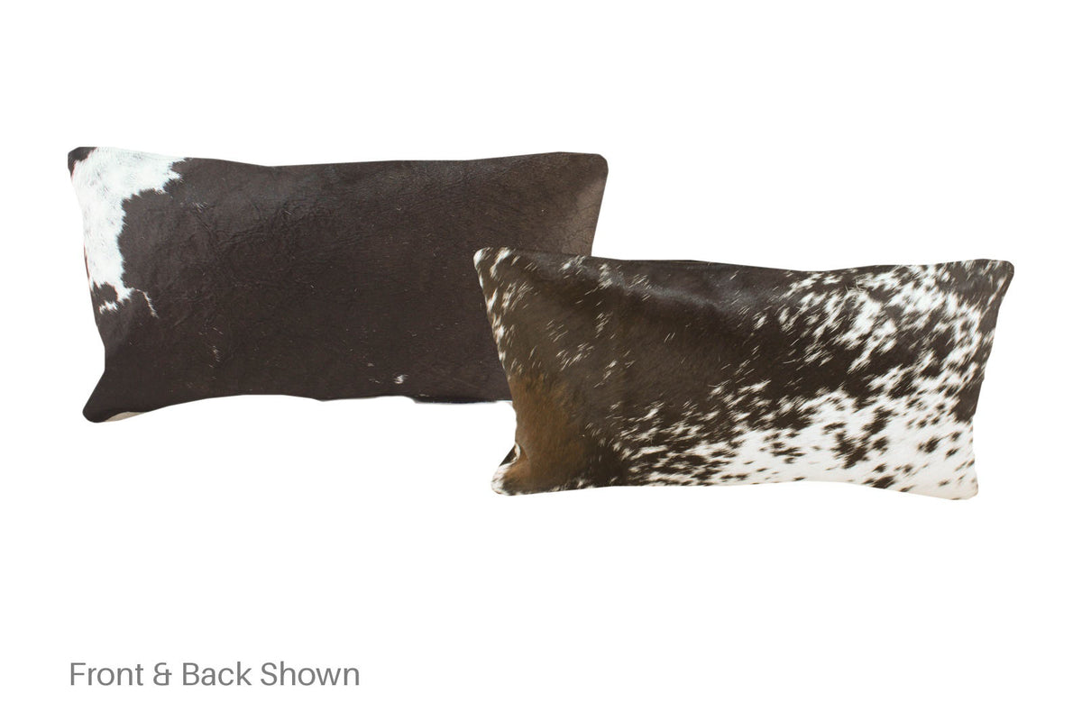 Black and White Cowhide Pillow #A51157