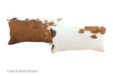 Tricolor Cowhide Pillow 12x22 #A51158 by Hudson Hides