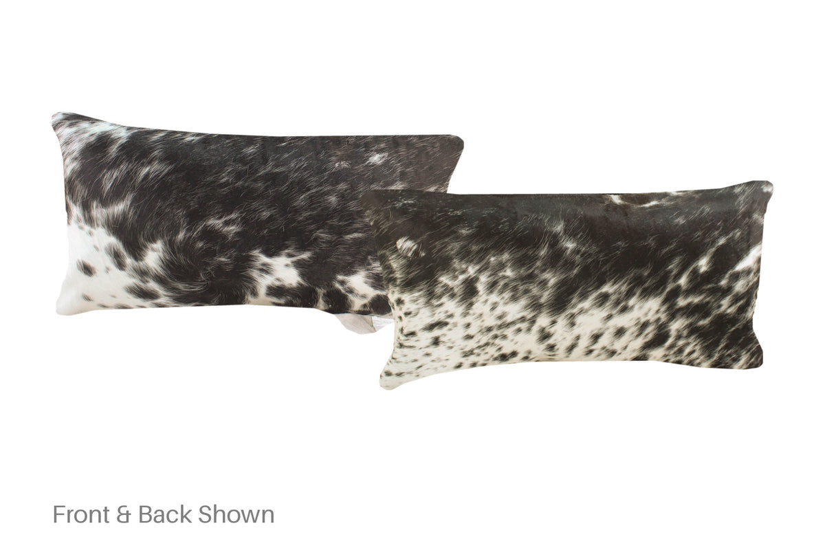 Black and White Cowhide Pillow #A51159