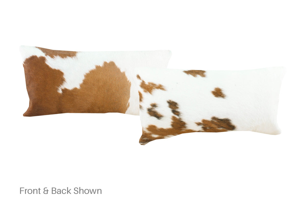 Tricolor Cowhide Pillow #A51171