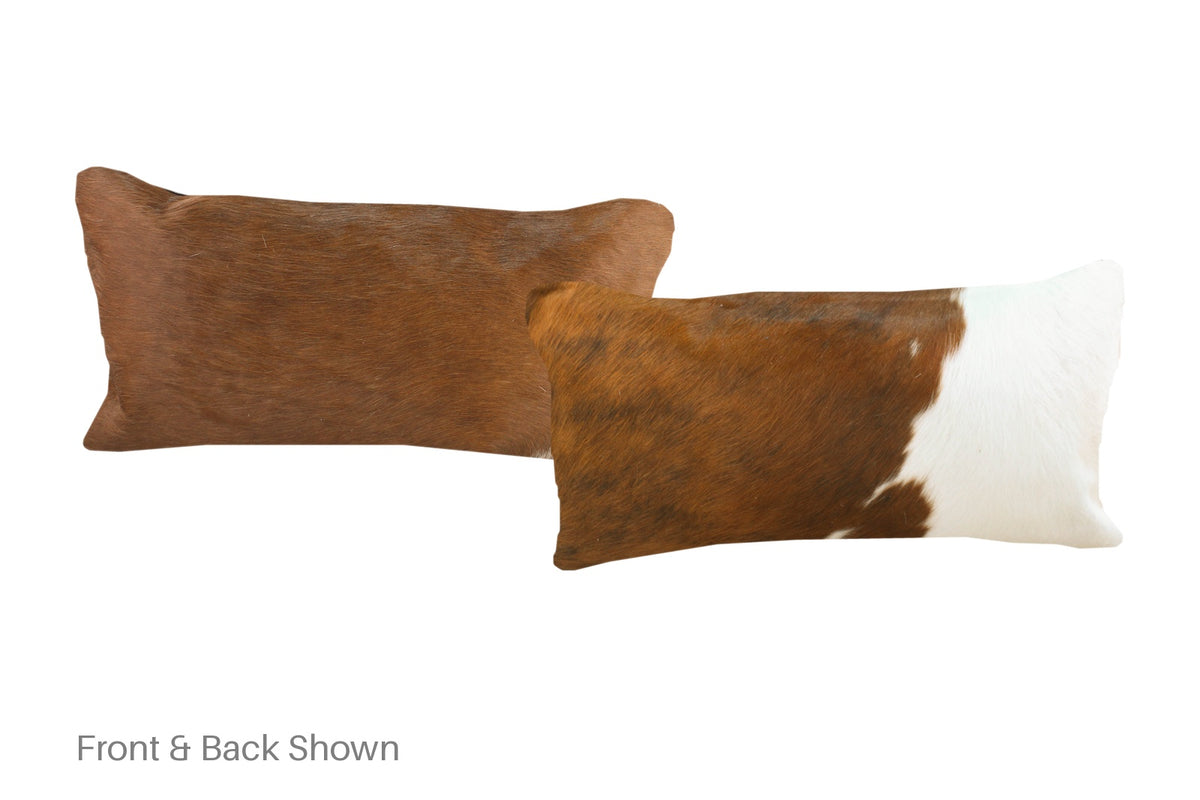 Tricolor Cowhide Pillow #A51173