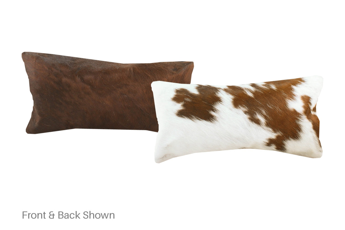 Tricolor Cowhide Pillow #A51182