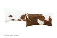 Tricolor Cowhide Pillow 12x22 #A51185 by Hudson Hides