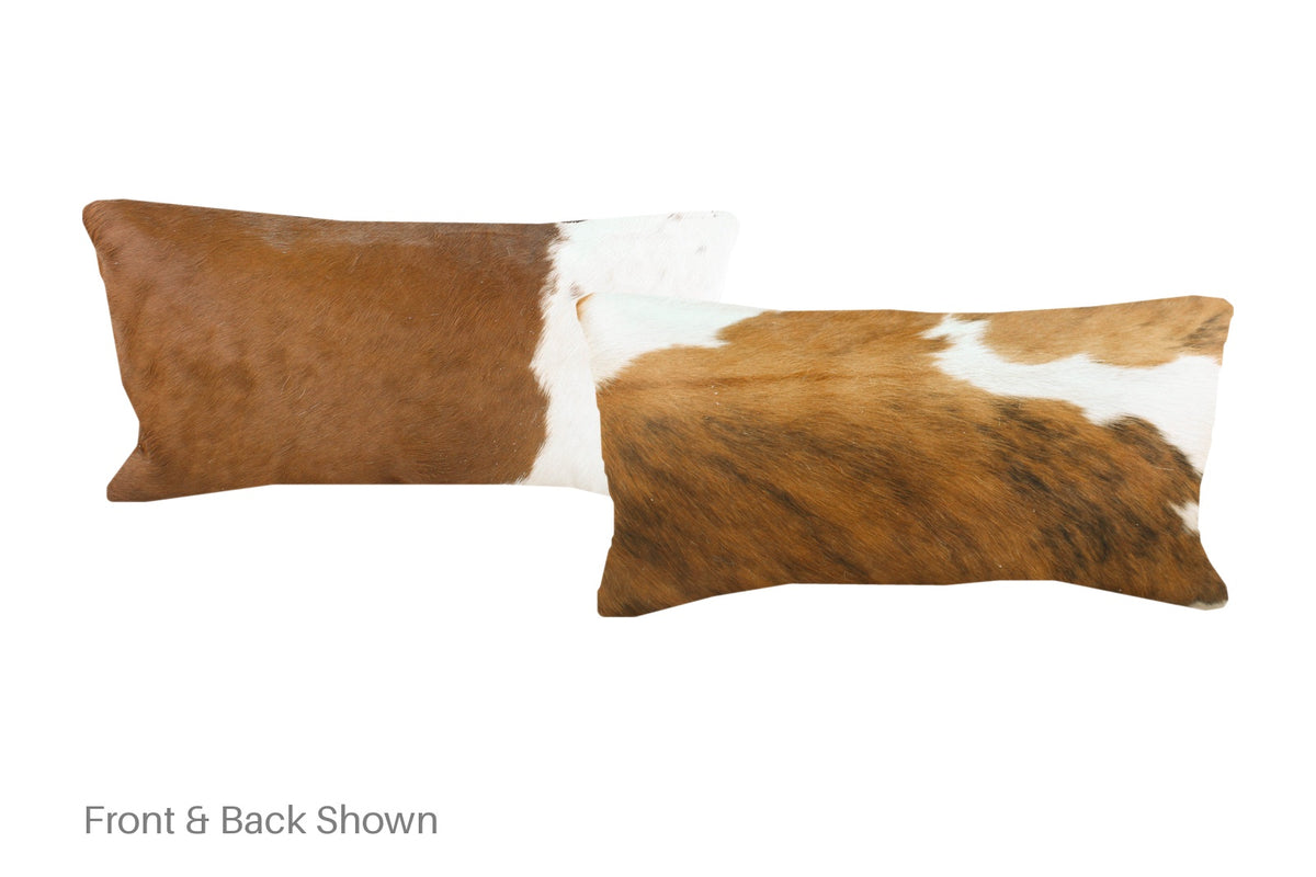 Tricolor Cowhide Pillow #A51188
