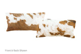 Tricolor Cowhide Pillow 12x22 #A51189 by Hudson Hides