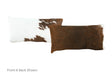 Tricolor Cowhide Pillow 12x22 #A51192 by Hudson Hides