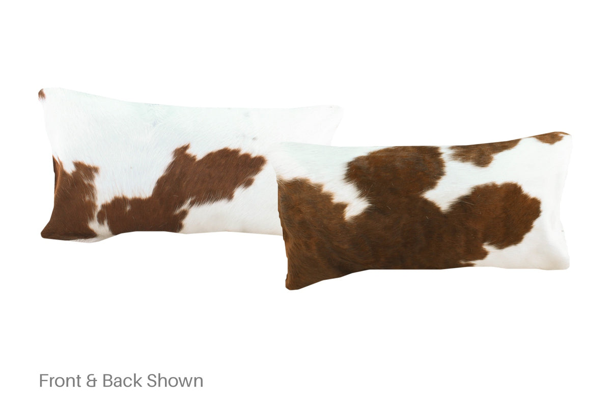Tricolor Cowhide Pillow #A51194