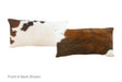 Tricolor Cowhide Pillow 12x22 #A51196 by Hudson Hides