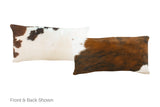 Tricolor Cowhide Pillow 12x22 #A51196 by Hudson Hides