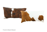 Tricolor Cowhide Pillow 12x22 #A51204 by Hudson Hides