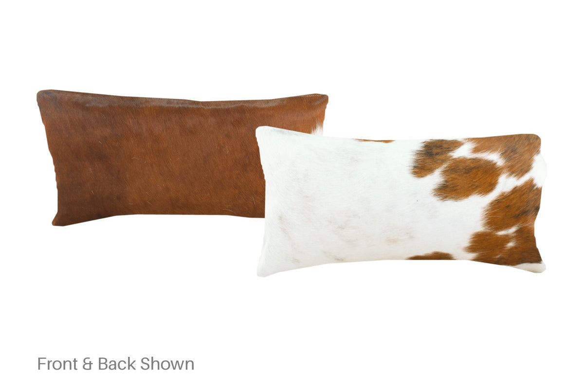 Tricolor Cowhide Pillow #A51207