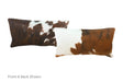 Tricolor Cowhide Pillow 12x22 #A51211 by Hudson Hides