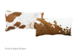 Tricolor Cowhide Pillow 12x22 #A51212 by Hudson Hides