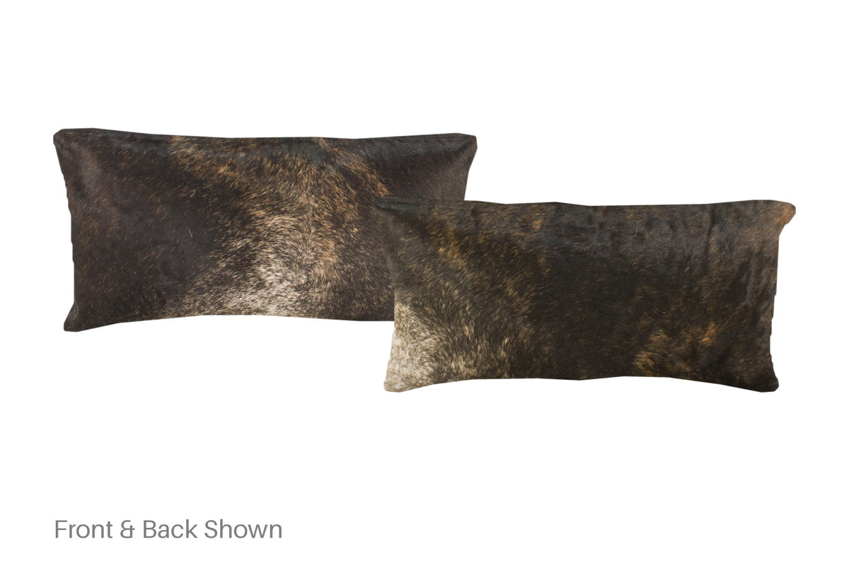 Chocolate Cowhide Pillow #A51214