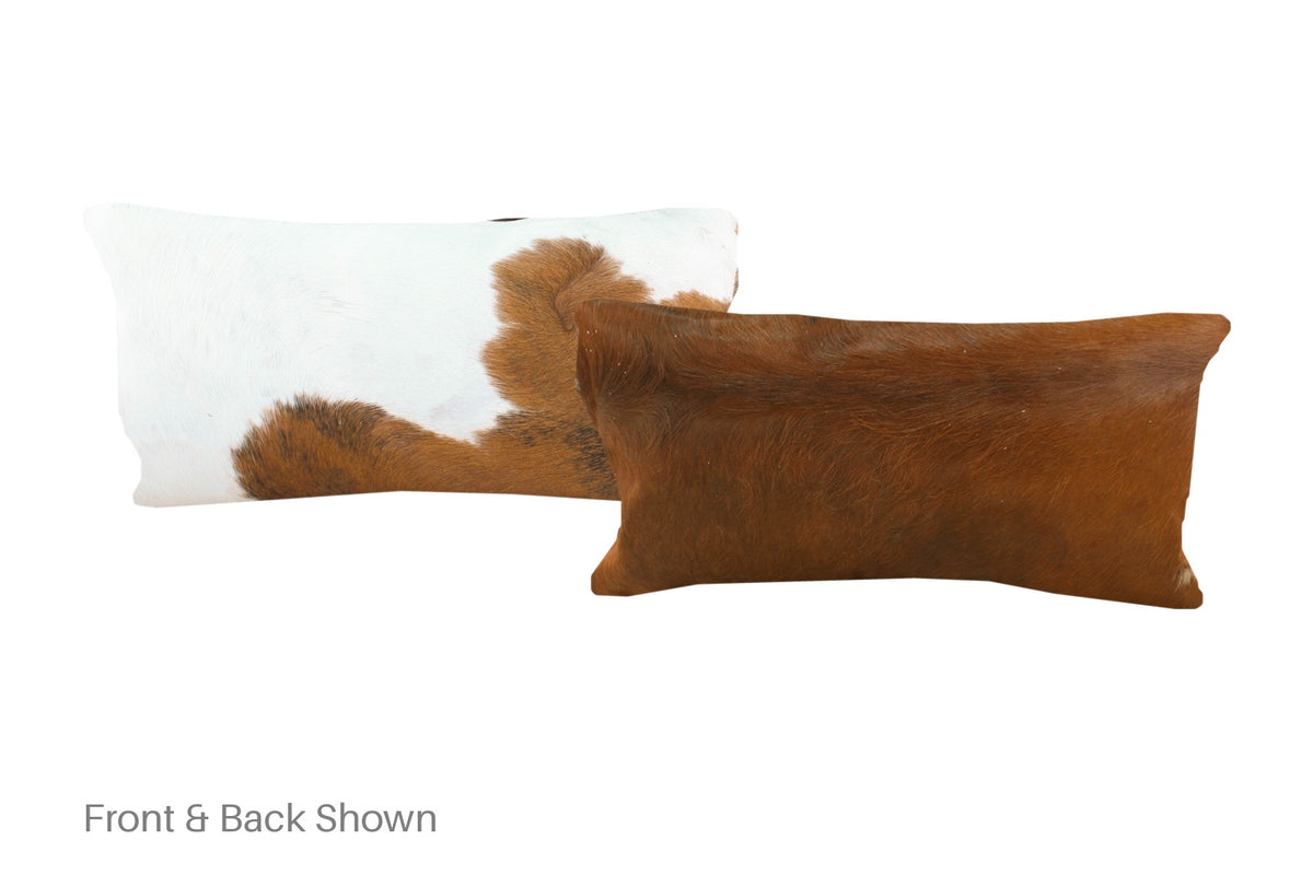 Tricolor Cowhide Pillow #A51215