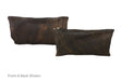Dark Brindle Cowhide Pillow 12x22 #A51224 by Hudson Hides