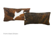 Tricolor Cowhide Pillow 12x22 #A51227 by Hudson Hides