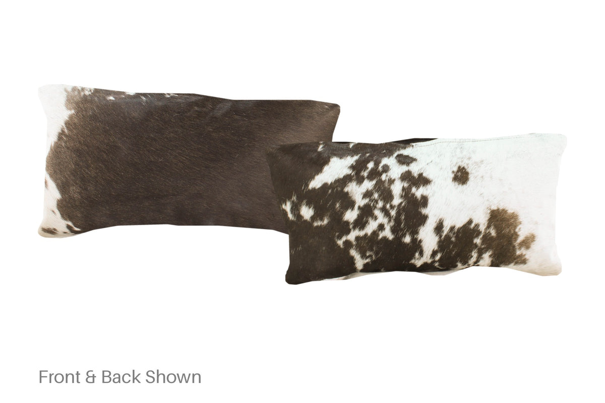 Black and White Cowhide Pillow #A51241