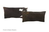 Tricolor Cowhide Pillow 12x22 #A51251 by Hudson Hides