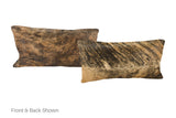Medium Brindle Cowhide Pillow 12x22 #A51274 by Hudson Hides